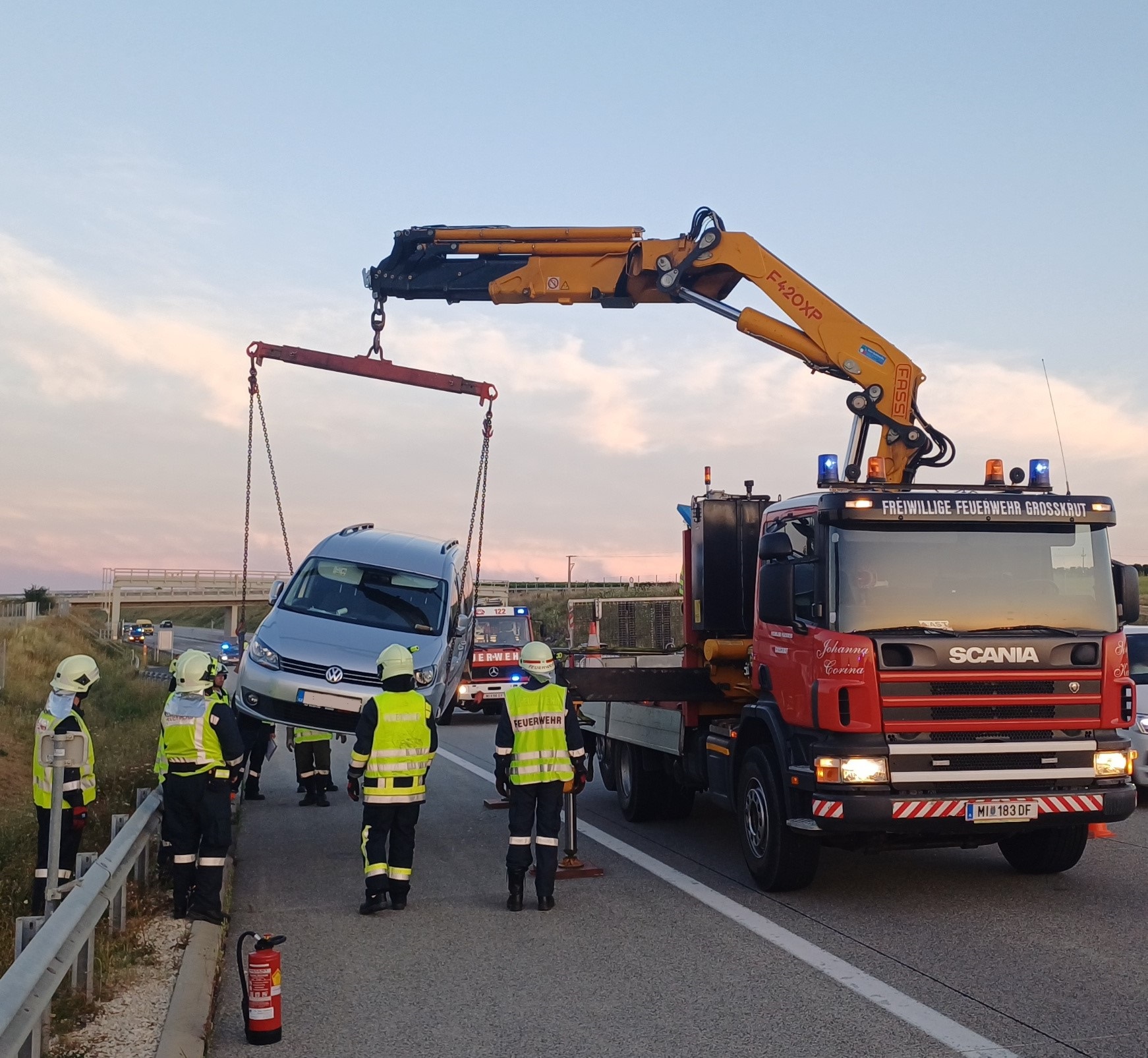 Menschenrettung nach Verkehrsunfall – 2024-07-28