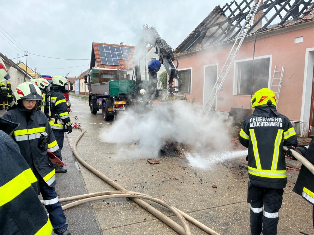 Dachstuhlbrand – 2024-09-12