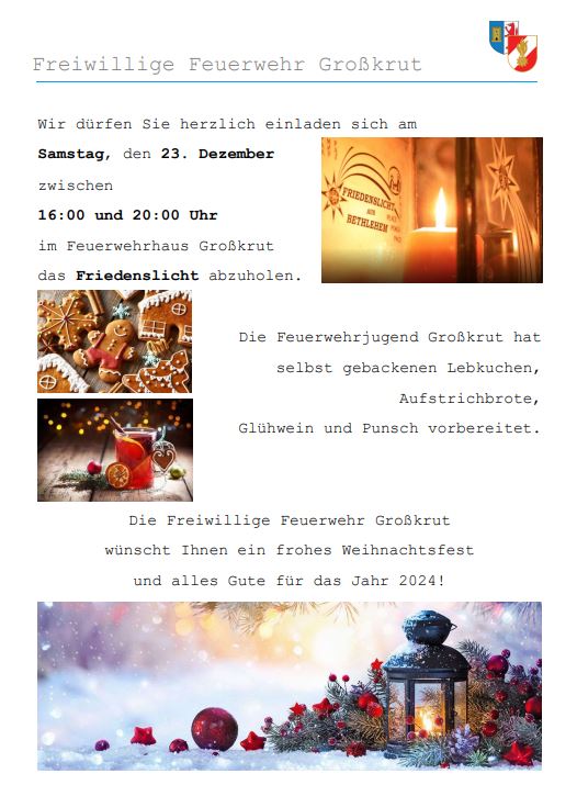 Friedenslicht 2023