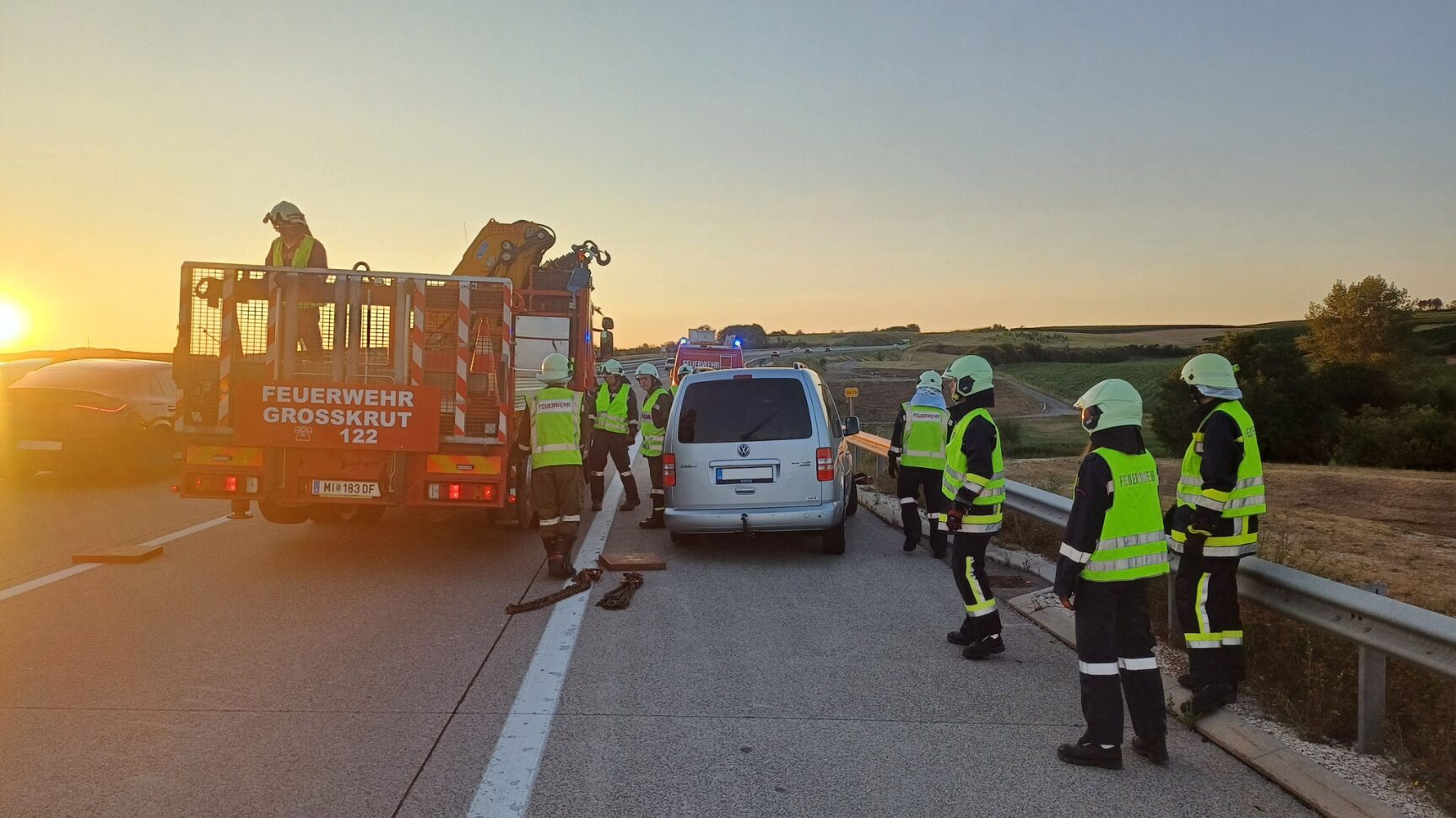 T2 – Menschenrettung nach Verkehrsunfall