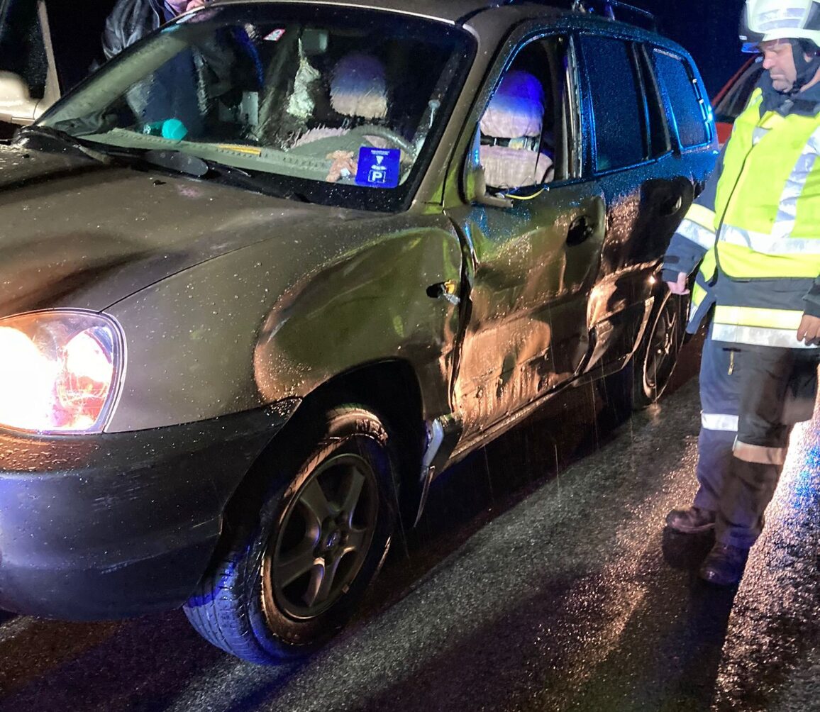 T1 – Verkehrsunfall mit 2 PKW, B47 Richtung Reintal