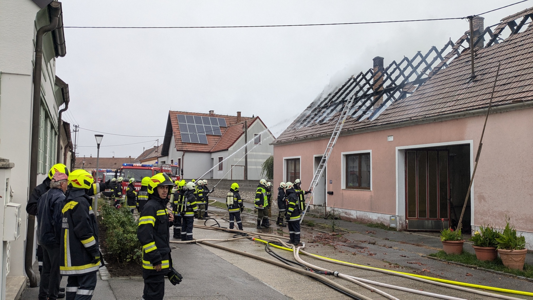 B3 – Dachstuhlbrand, Bernhardsthal