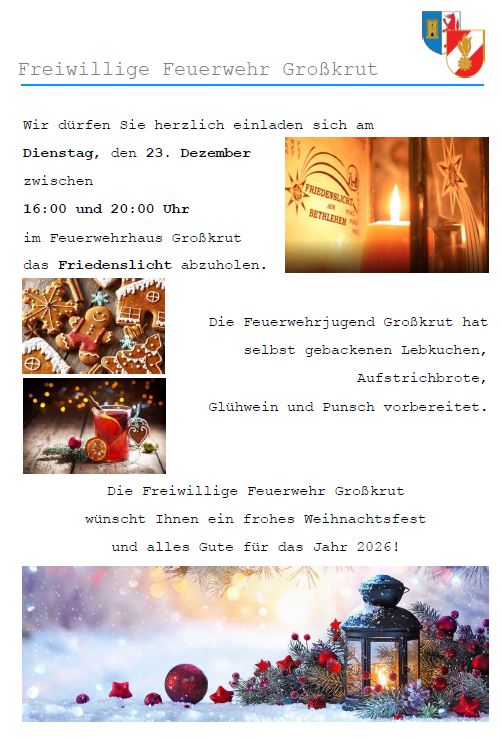 Jahresbericht 2025 der FF-Großkrut