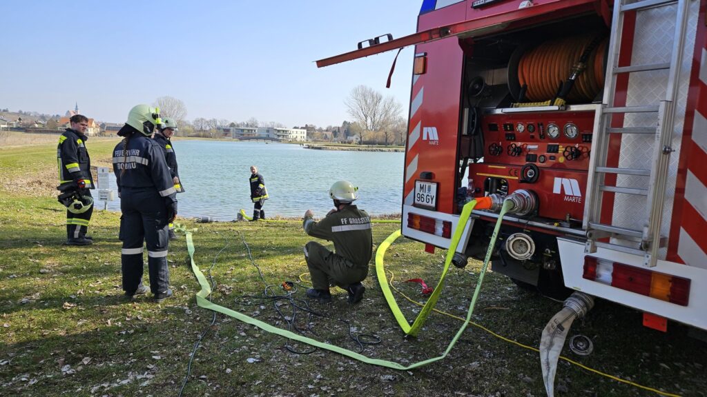 KHD-Übung im Erholungszentrum Poysdorf