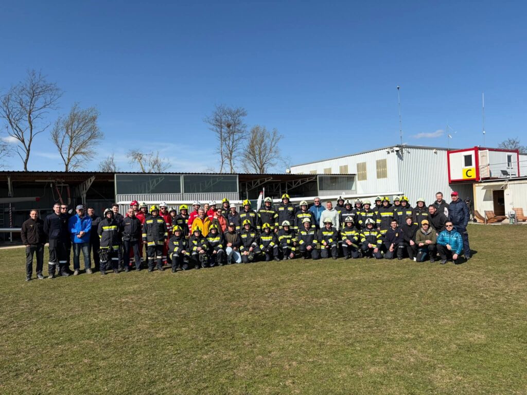 Schulung + Übung am Flugplatz LOAR Altlichtenwarth