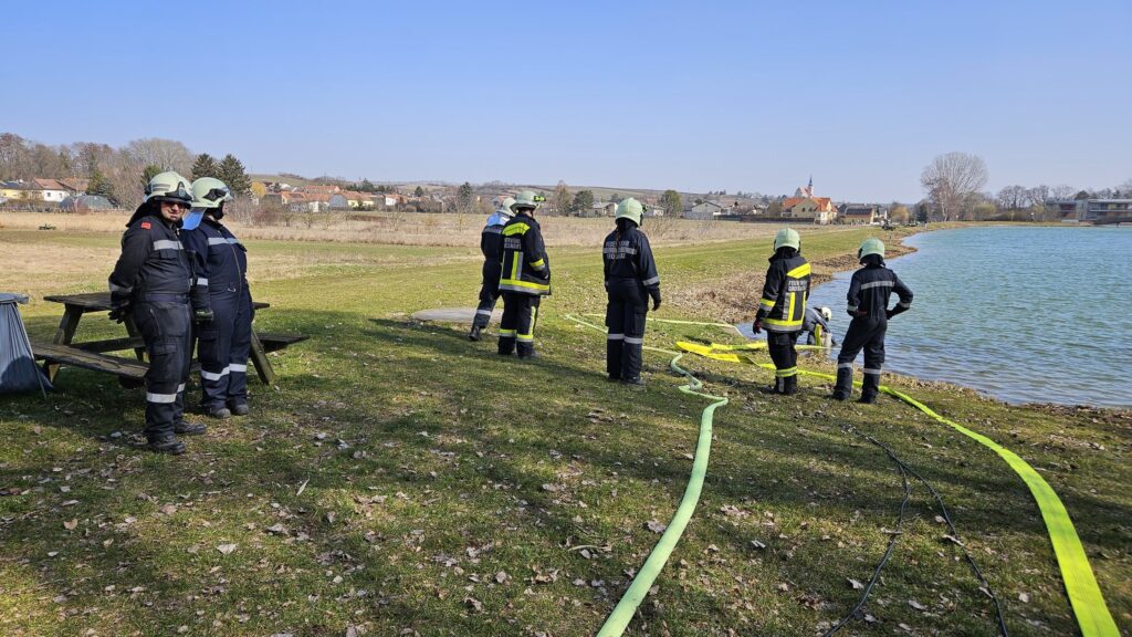 KHD-Übung im Erholungszentrum Poysdorf