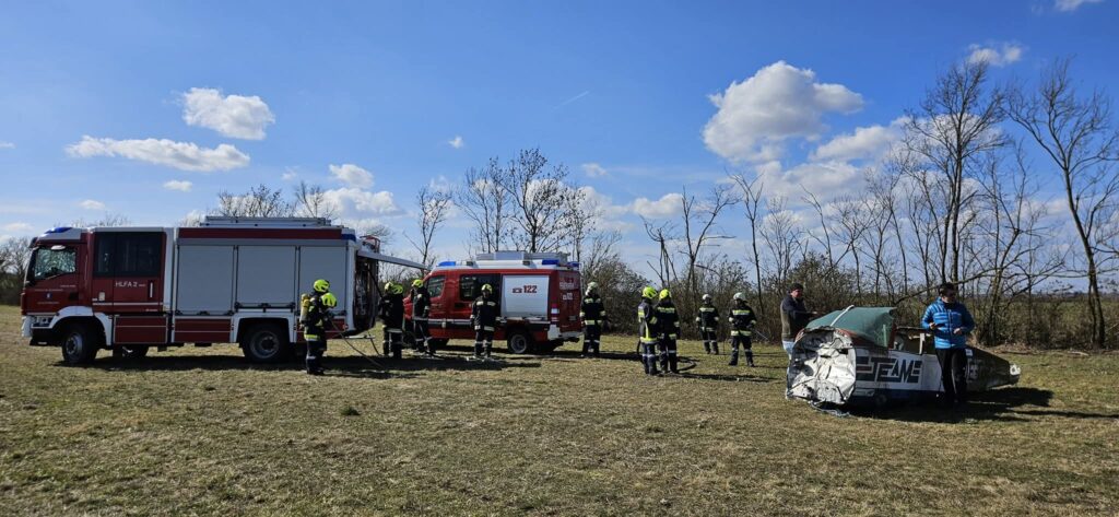 Schulung + Übung am Flugplatz LOAR Altlichtenwarth